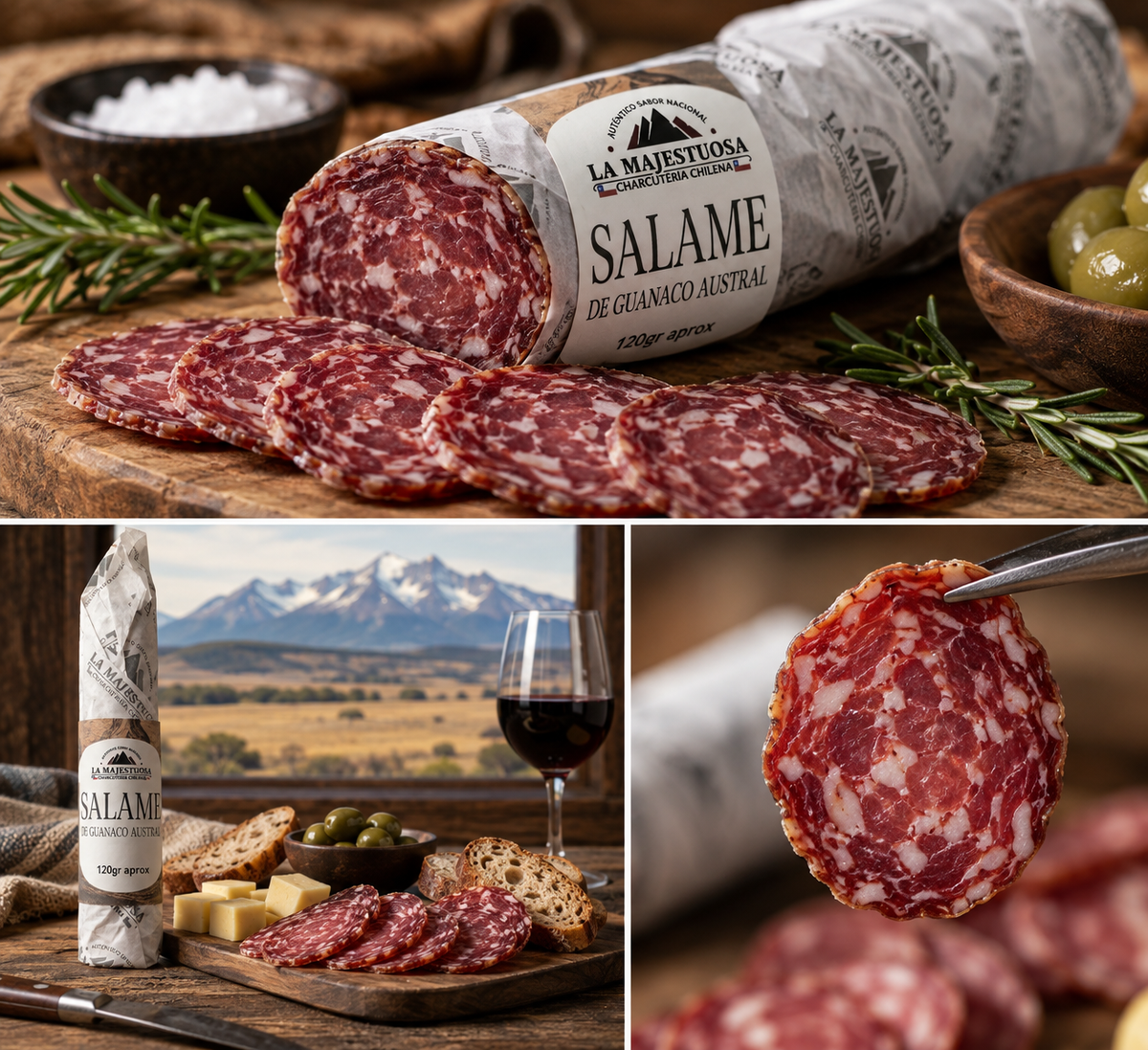 Salame de Guanaco austral